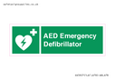 green-background-with-white-text-and-heart-defibrillator-symbol--white-cross-and~